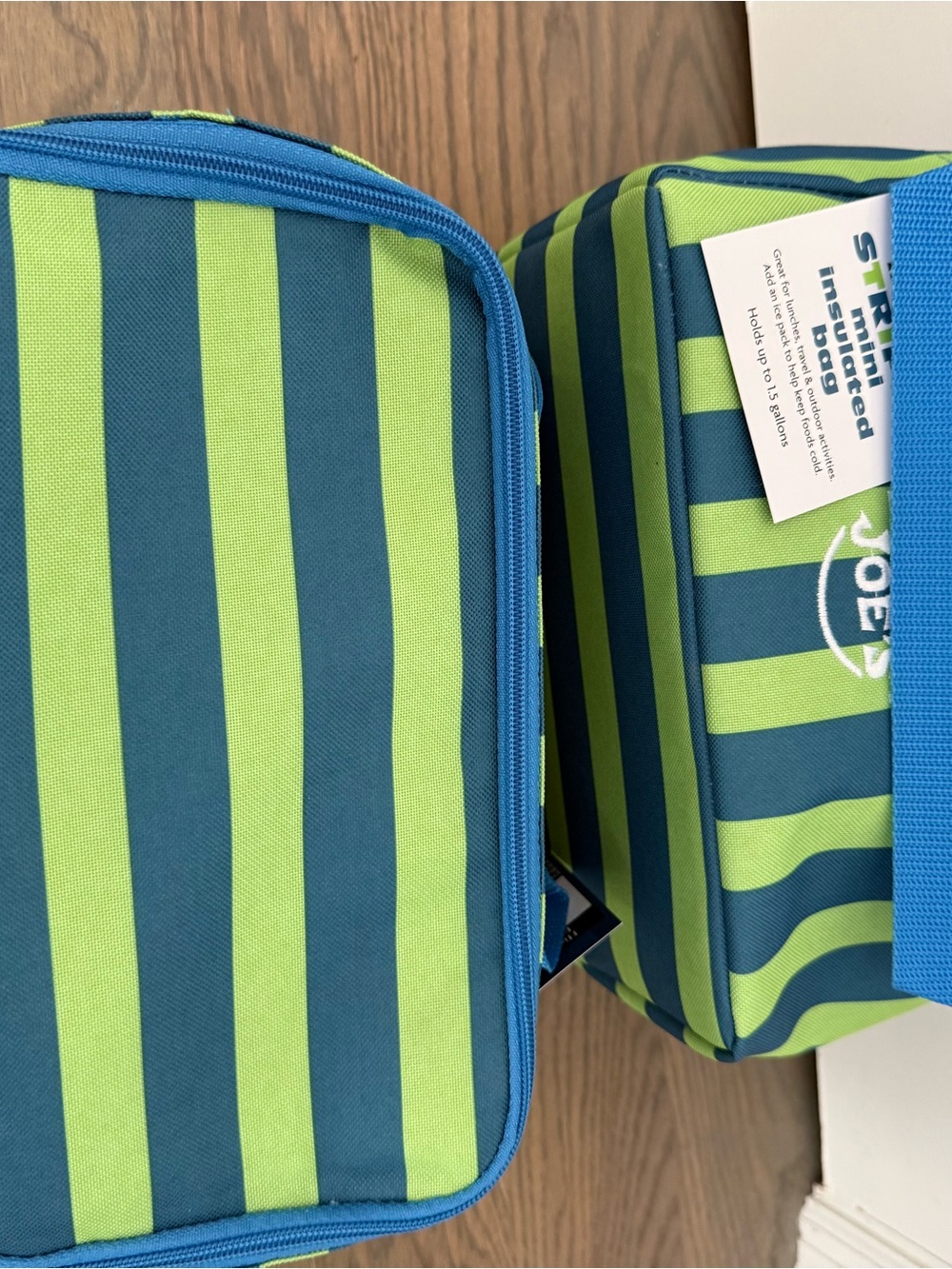 Trader Joe's Striped Mini Insulated Bag - Picture 5 of 7